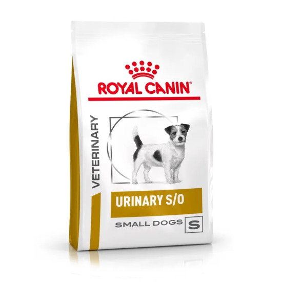 Royal Canin Veterinary Canine Urinary S/O Small Dog – Hrană Uscată Dietetică pentru Câini cu Probleme Urinare, 8 kg